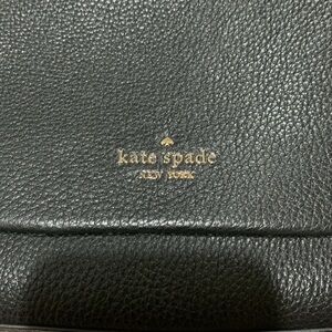 Kate Spade Black Textured Crossbody Bag